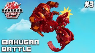 Bakugan Toy Battle 🔥 Stop Motion Bakugan Geogan Rising Toy Battle [upl. by Dunham]