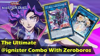 The ultimate ignister combo with zeroboros in Master Duel [upl. by Goldner]