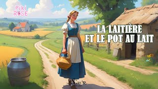 quot🎶 Les Rêves de Perrette 🐄 – La Laitière et le Pot au Lait en chanson 🥛✨quot Fable Jean de la Fontaine [upl. by Teak]