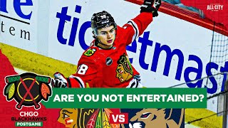 Connor Bedard Chicago Blackhawks Pounce on Panthers in Big Win  CHGO Blackhawks Podcast [upl. by Leinnad]