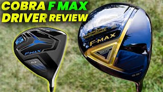 Cobra F Max Driver Review 2024 More Distance for Slower Swings [upl. by Naeroled]