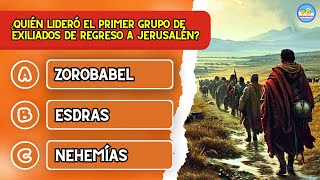 Trivia Bíblica Esdras Nivel Fácil [upl. by Brunk]