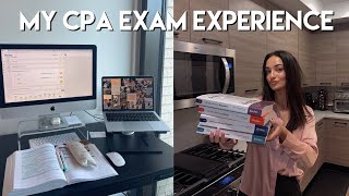 How I Passed All 4 Parts of the CPA Exam In 5 Months Tips Study Schedule  Template Results [upl. by Lubbi]