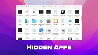 Secret Apps Included in macOS [upl. by Haleigh]