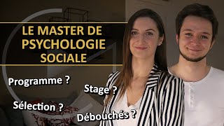 Les Masters de psychologie sociale  avec Mickaël et Anne [upl. by Nodababus]