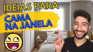 COMO DECORAR QUARTO DE CASAL COM JANELA NA CABECEIRA EM 2024 [upl. by Ailuig859]