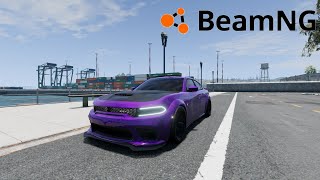 2023 Dodge Charger SRT Hellcat Redeye Widebody  BeamNG Drive  Logitech G29 Gameplay [upl. by Wilhide]