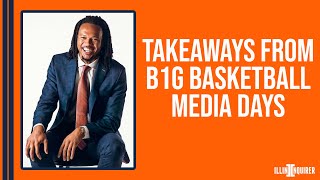 Illini Takeaways from Big Ten Basketball Media Days  Illini Inquirer Podcast [upl. by Abie439]