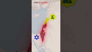 Signal Strike Israel Targets Hezbollah in Lebanon israelweapons geopolotics militaryequipment [upl. by Ysiad]