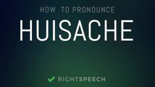 Huisache  How to pronounce Huisache [upl. by Vidovik]