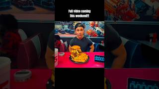 Classic burger joint shorts burger foodchallenge manvsfood viralshort burgerchallenge [upl. by Alhak]