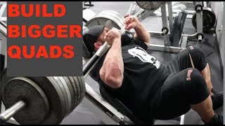 Training Chronicals Quad Sweep Leg Training Offseason Update IFBB Pro John Jewett [upl. by Velma]