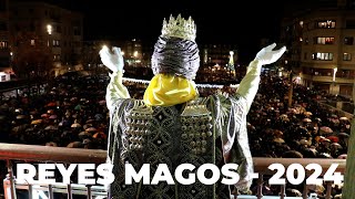 Llegada REYES MAGOS a Irun en tren 2024  Txingudi Online [upl. by Nnaxor634]