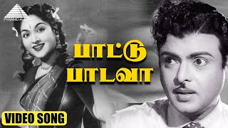 பாட்டு பாடவா HD Video Song  தேன்நிலவு  ஜெமினி கணேசன்  வைஜயந்திமாலா  AMராஜா [upl. by Rita]