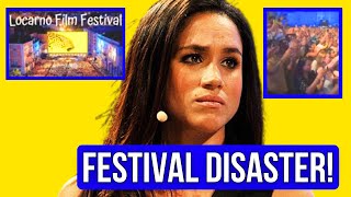 Meghan Markle Brutally Booed and Forced Off Stage at 2024 Locarno Film Festival [upl. by Ayotol749]