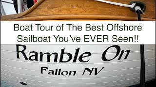 77 Full Bout Tour of The Best Offshore Sailboat Youve Ever Seen [upl. by Hollister389]