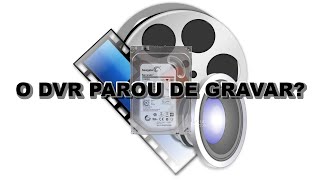 DVRXVRNVRHVR Parou de Gravar  HD Não É Reconhecido [upl. by Annohs92]