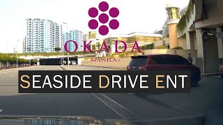 Okada Manila Parking  Seaside Drive Entrance [upl. by Aret]