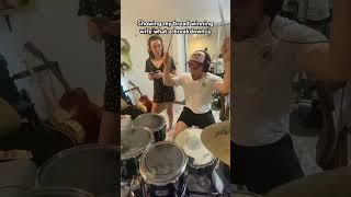 Showing my bread winning wife what a breakdown is drums hardcore drummers kublaikhan [upl. by Westerfield]