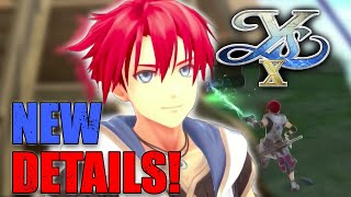 Ys X Nordics  NEW GAMEPLAY FOOTAGE and REACTION [upl. by Osmond620]