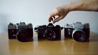 Cheap but Great SLR Cameras  Zenit and Cosina [upl. by Afrika]