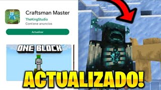 ¡¡¡PROBE CRAFTSMAN MASTER ¿ES MEJOR QUE CRAFTSMAN [upl. by Trevethick310]