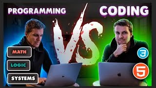 Programming vs Coding  Whats the difference [upl. by Wolgast]