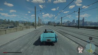 120 mile crash into a cop car Mafia Definitive edition [upl. by Tloc368]