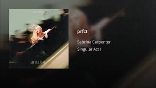 Sabrina Carpenter  Prfct [upl. by Lianna]