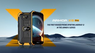 Introducing the Ulefone Armor X6 Pro  The First Rugged Phone Sporting Android 12 in Armor X Series [upl. by Aleacin]