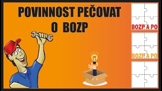 Kdo má povinnost pečovat o bezpečnost a ochranu zdraví při práci BOZP [upl. by Urbannal386]