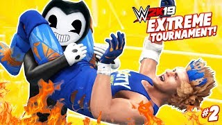 Bendy vs Little Flash WWE 2k19 Singles Tournament 2 KCity GAMING [upl. by Nehpets698]