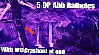 5 Unknown Aberration Ratholes With Crashout at endASAArk Survival AscendedPS5The Hitmen [upl. by Ogram]