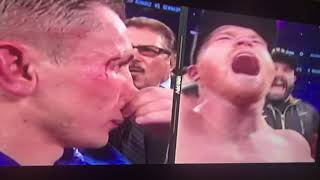 Canelo vs GGG 2 decision of the fight [upl. by Fiann]