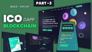 Build amp Deploy Token ICO PreSale Smart Contract Dapp  Nextjs Solidity Wagmi ETHBSCMATIC [upl. by Cid]