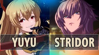 GBVSR🔥YuYu Vira Vs STridor Lucilius🔥 High Level Gameplay [upl. by Africah]