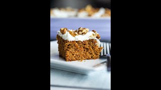 Best Vegan Carrot Cake veganrecipes cake shorts [upl. by Ainessey]