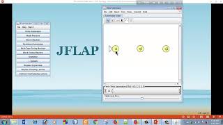 JFLAP Tutorial Part01 [upl. by Baecher327]