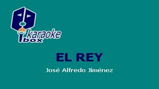 EL REY VICENTE FERNANDEZ KARAOKE ANCHERA [upl. by Ottinger955]