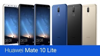 Huawei Mate 10 Lite recenze [upl. by Annasor447]