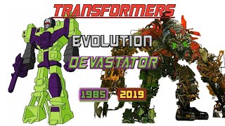 DEVASTATOR Evolution in Cartoons Movies and Video Games 19842019  Transformers [upl. by Issie651]