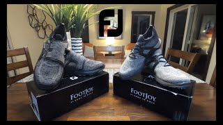 FOOTJOY 2021 HYPERFLEX BOANON BOA COMPARISON  UNBOXING [upl. by Adlitam]