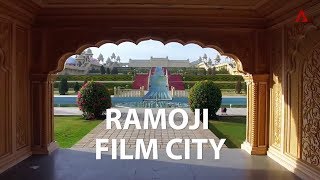 Ramoji Film City in Hyderabad  Aerial India  CNA Insider [upl. by Ahcsim12]