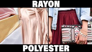 Rayon vs Polyester A Detailed Comparison [upl. by Sucerdor]