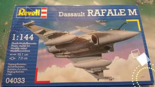 Revell 1144 Dassault Rafale M kit review [upl. by Glasgo]