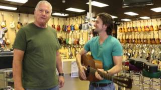 Jackson Rathbone buys a 1932 Martin 017 here at Normans Rare Guitars [upl. by Eshman]