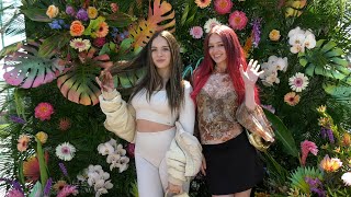 Michelle Kennelly and Kate Tol attend REACHs preCoachella celebrity gifting lounge [upl. by Sulecram356]