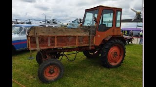 Vintage Tractor T 16MG T 16MГ  Old Car Fest 2021 [upl. by Elwee565]