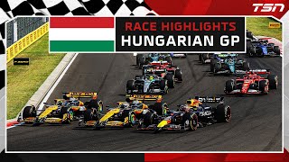 F1 RACE HIGHLIGHTS Hungarian Grand Prix [upl. by Ranger]