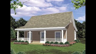 Country House Plan 59096 at FamilyHomePlanscom [upl. by Battiste]